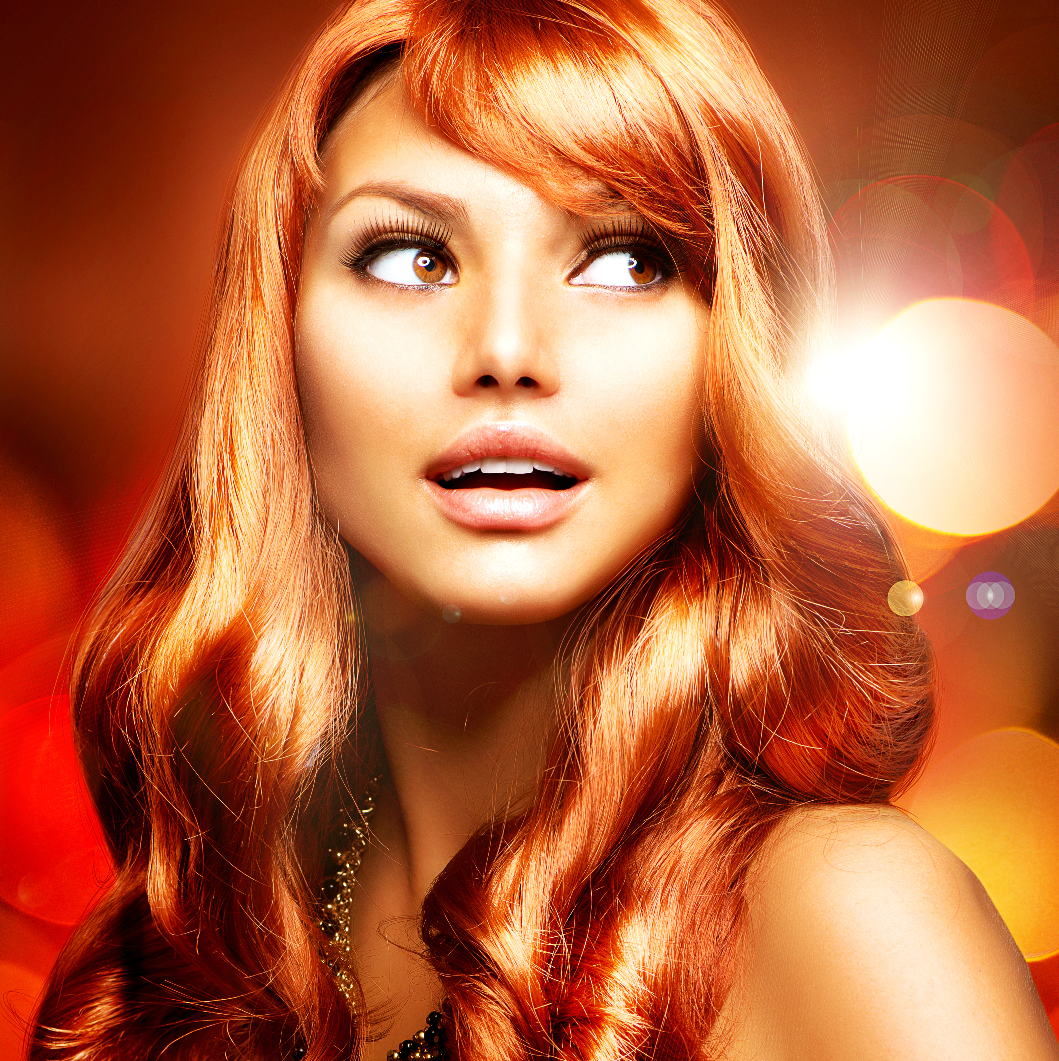 Coloriertes Haar Coloriertes Haar